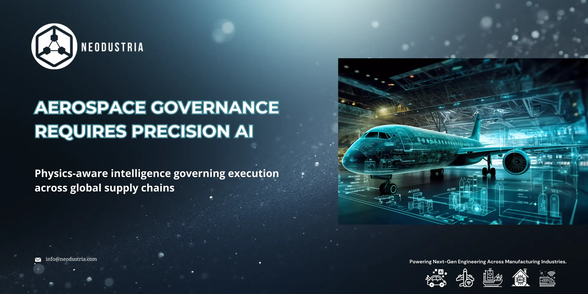 Aerospace supply chain — intelligence governance and structural validation