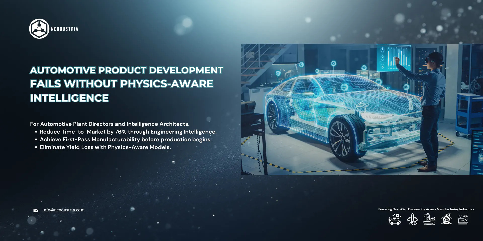 Automotive digital twin — physics-aware validation