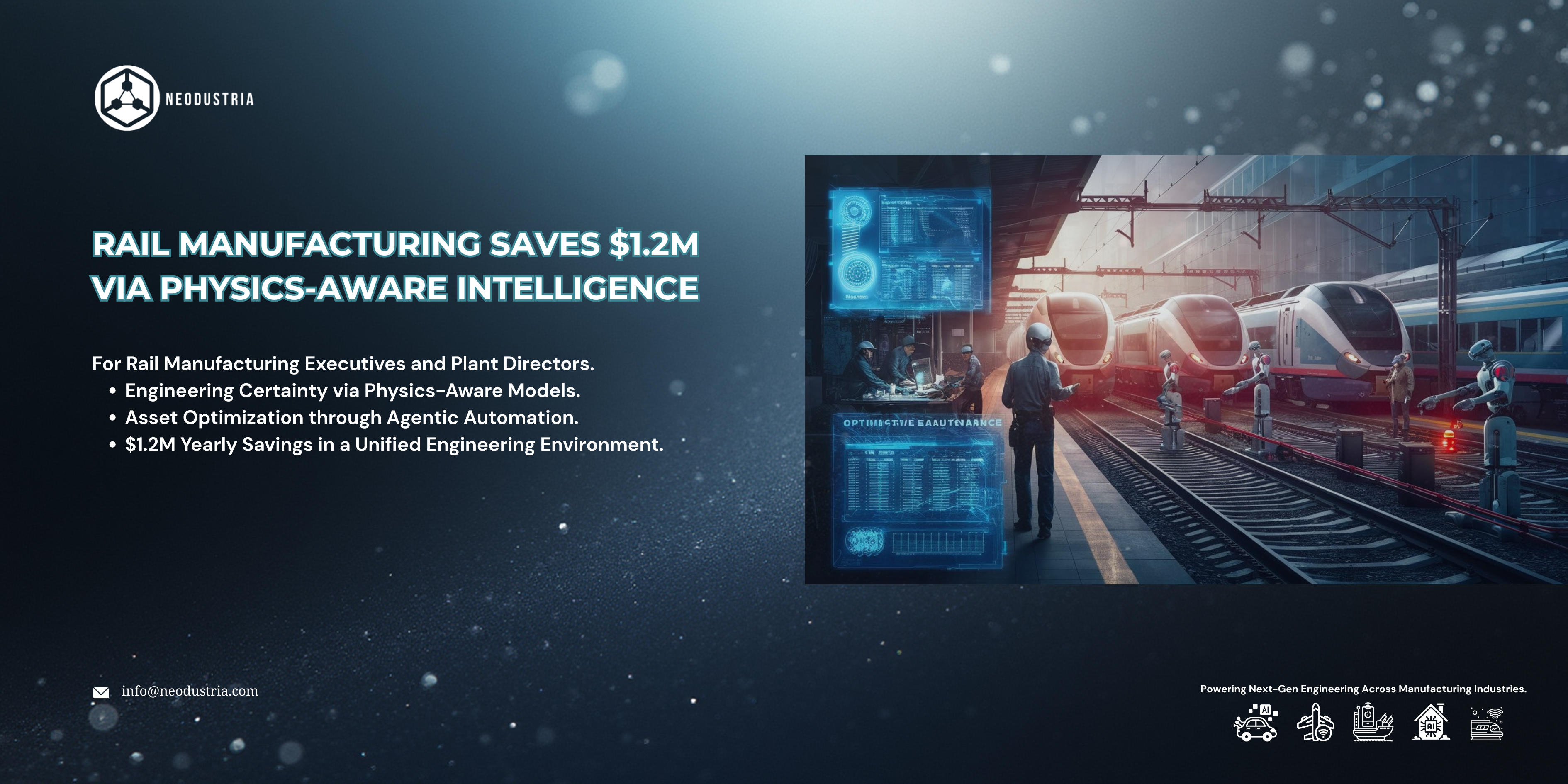 Rail Manufacturing: Precision AI
